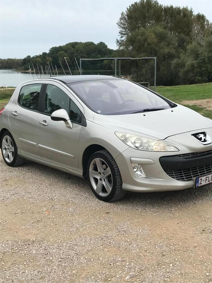 Peugeot 308 1.6 essence 2008 B/J, Autos, Peugeot, Particulier, Essence, Euro 4, Hatchback, 5 portes, Boîte manuelle, Argent ou Gris