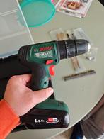 Perceuse à percussion et vis Bosch 18V comme neuve, Bricolage & Construction, Enlèvement