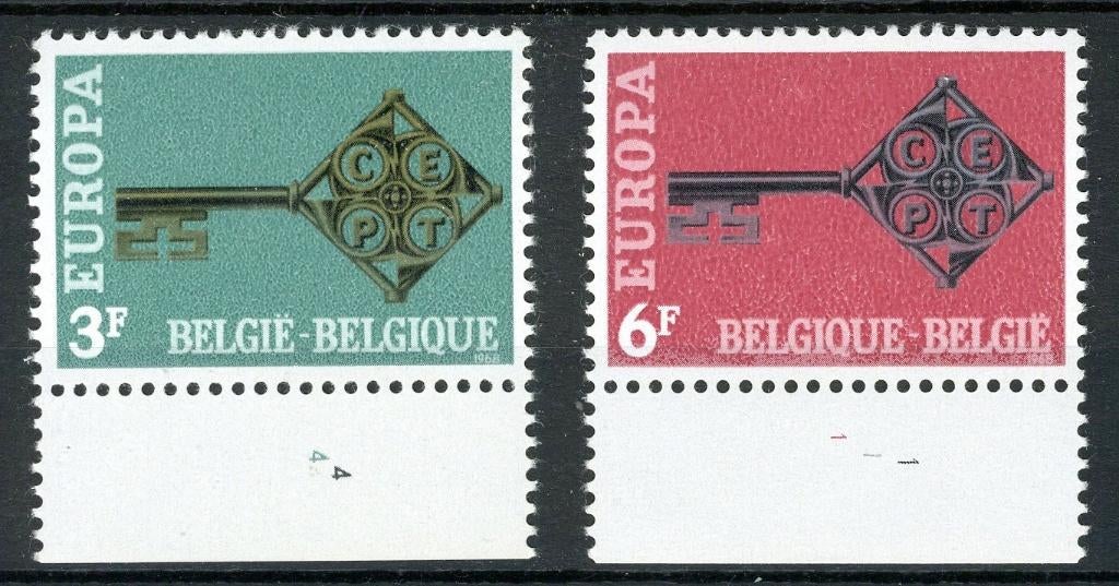 (B) 1452/1453 MNH 1968 - Europa, Europa, Ophalen of Verzenden, Postfris, Postfris