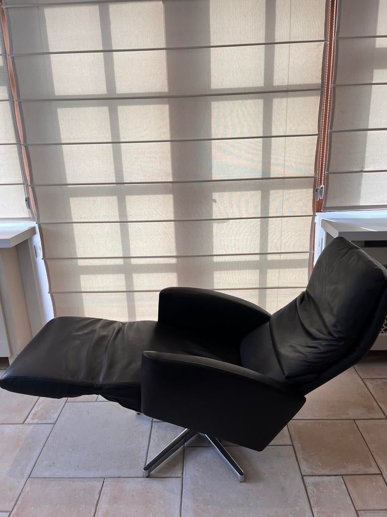 Durlet Aston relaxzetel | Elektrisch snoerloos |Leder, Maison & Meubles, Fauteuils, Comme neuf, Cuir, Enlèvement