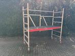 À VENDRE ECHAFAUDAGE ROULANT ALU, Enlèvement, Utilisé, Échafaudage fixe ou roulant, Moins de 2 mètres
