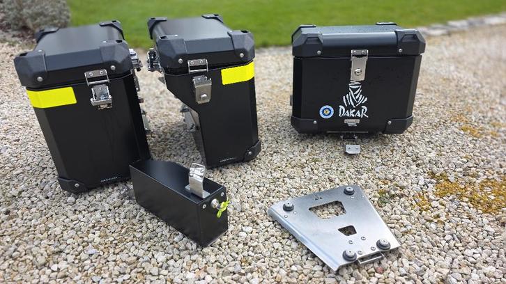 BUMOT koffers vr top en zijdragers - BMW R1200 / R1250 GSA, Motoren, Onderdelen | BMW, Gebruikt, Ophalen