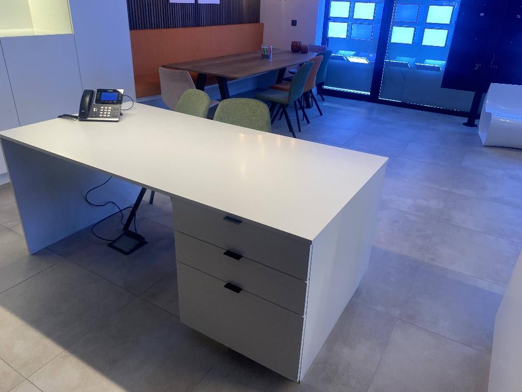 Bureau, Enlèvement, Utilisé, Bureau