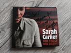 CD Sarah Carlier For those we believe, CD & DVD, Enlèvement, Comme neuf