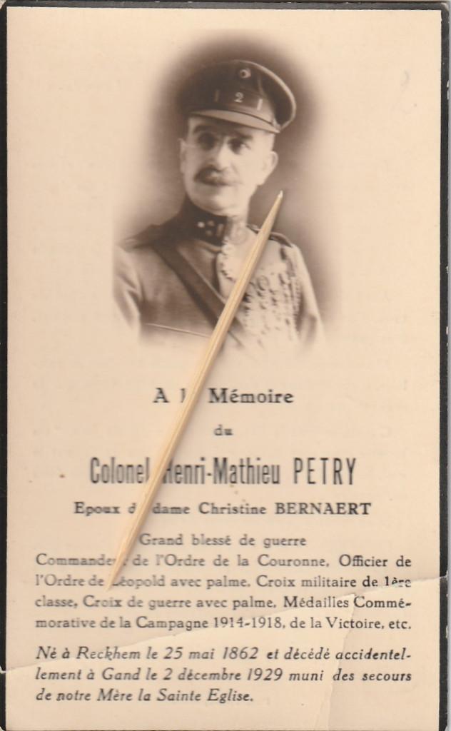 Oudstrijder : 1914-18, Verzenden