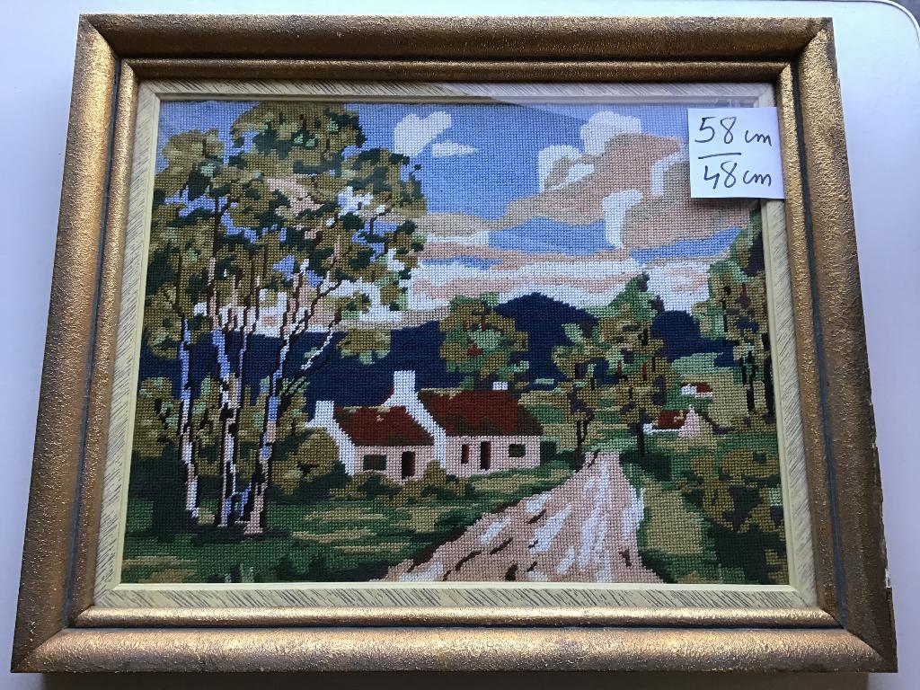 cadre ancien - fait main - très ancien et très beau, Antiquités & Art, Antiquités | Assiettes décoratives & Carrelages, Enlèvement ou Envoi