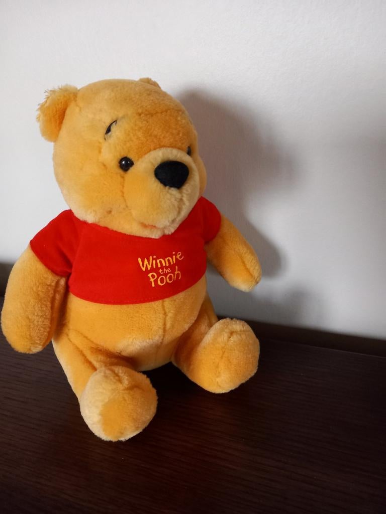 Winnie the pooh - 23 cm -> 3€, Ophalen, Winnie de Poeh of vrienden, Zo goed als nieuw, Knuffel