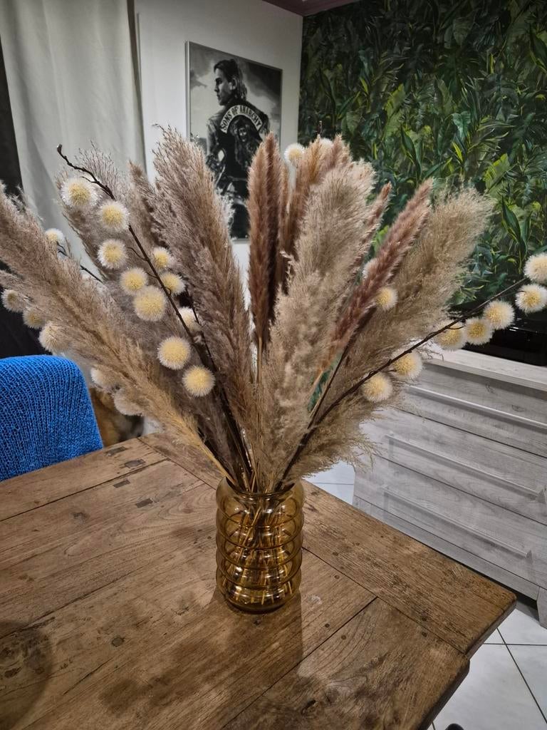 Gratis af te halen droogbloemen, Ophalen