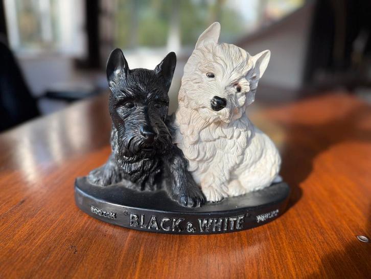 Image publicitaire vintage de whisky écossais noir et blanc, Collections, Marques & Objets publicitaires, Comme neuf, Ustensile