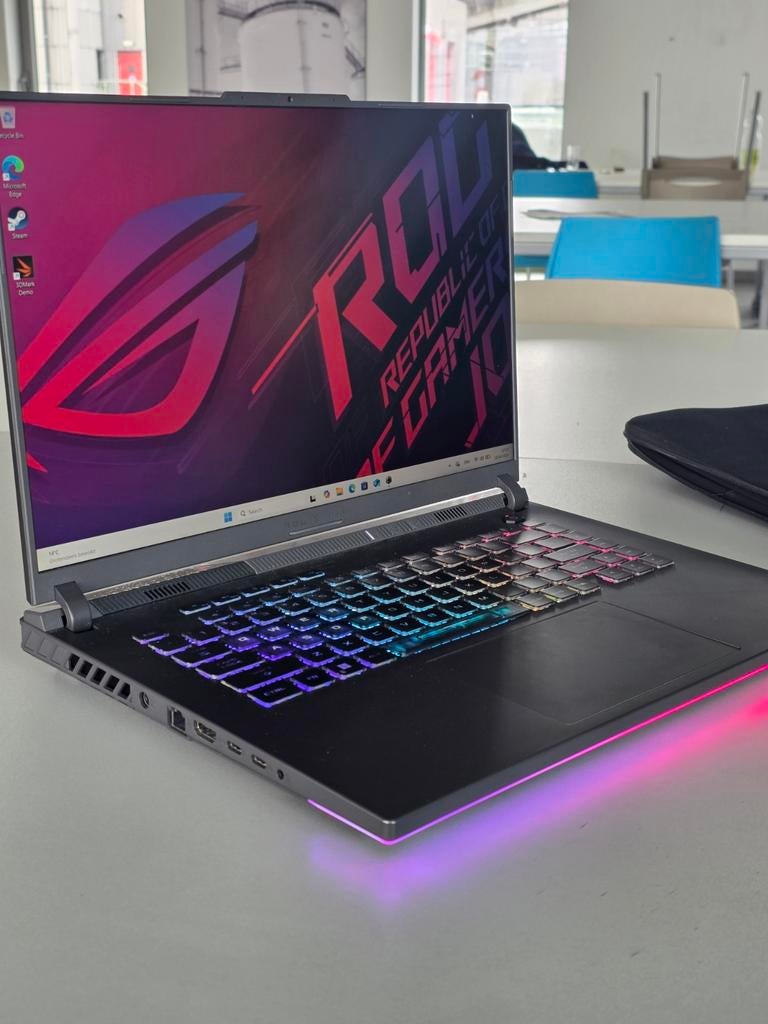 Gaming Laptop ROG G16 - RTX 4080, Computers en Software, Windows Laptops, Nieuw, 16 inch, SSD, 4 Ghz of meer, 16 GB, Met videokaart