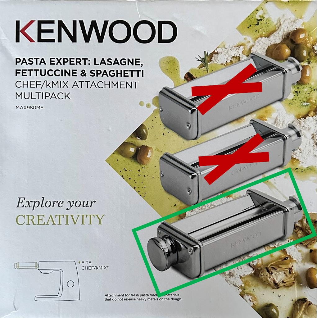 Kenwood - Lasagnemaker (KAX980ME), Ophalen of Verzenden, Nieuw