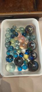 Lot grote knikkers & speciale glazen knikkers – shooters, gl, Ophalen of Verzenden
