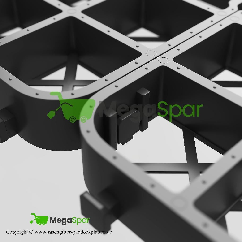 Grasroosters voor parkeerplaats en oprit stabilisatie