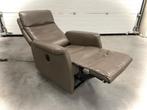 Elektrische relax zetel / leder / goede staat, Enlèvement, Utilisé, Cuir