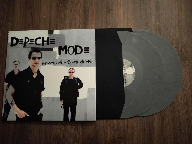 DEPECHE MODE - ANGELS WITH SILVER WINGS - 2 lp SILVER marble, Cd's en Dvd's, Vinyl | Rock, Ophalen of Verzenden