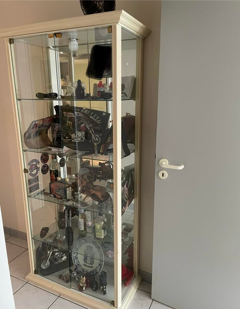 Vitrine en verre, vitrine, vitrine, Maison & Meubles, 25 à 50 cm, Comme neuf, Verre, 50 à 100 cm