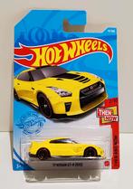 Hot Wheels '17 Nissan GT-R (R35) Geel Zwart (2020), Ophalen of Verzenden