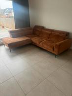 Hoek zetel, Huis en Inrichting, Ophalen of Verzenden, Gebruikt, Stof