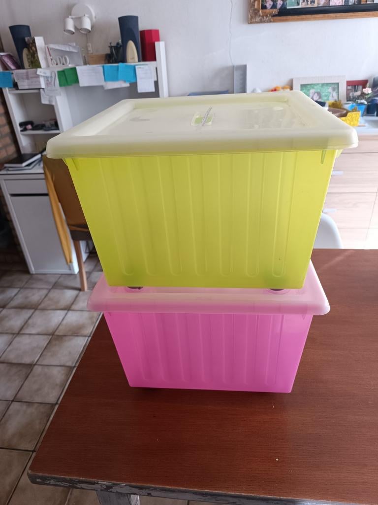 Speelgoedbak, Ophalen