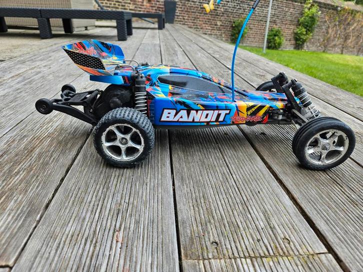 Traxxas Bandit voiture électrique, Hobby en Vrije tijd, Modelbouw | Radiografisch | Auto's, Gebruikt, Elektro, Schaal 1:10, Ophalen