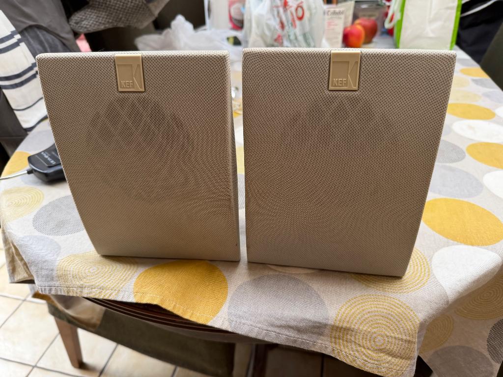 Kef 55S, Ophalen, Gebruikt, Minder dan 60 watt, Front, Rear of Stereo speakers