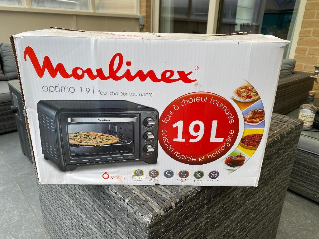 Four Moulinex Optimo 19L autoportant, Enlèvement, Neuf, Autoportant, Four