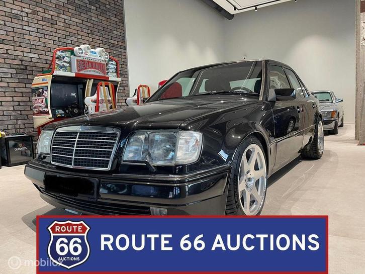 Mercedes-Benz E 500 | 1996 | Route 66 Auctions, Autos, Oldtimers & Ancêtres, Entreprise, Achat, Mercedes-Benz, Essence, Autre carrosserie