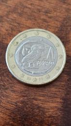 Zeldzame Griekse 1€ munt, Postzegels en Munten, Ophalen