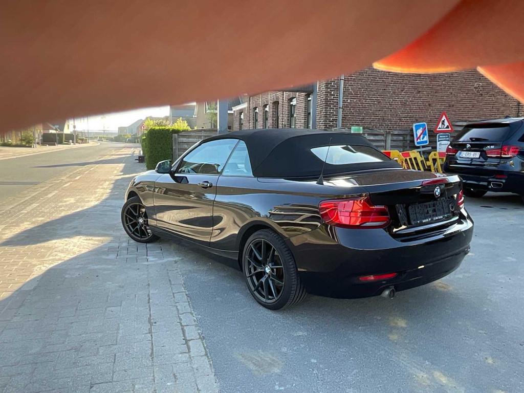 BMW 218i Cabrio voiture de tourisme 2018, Autos, Euro 6, Entreprise, Cabriolet, Toit ouvrant