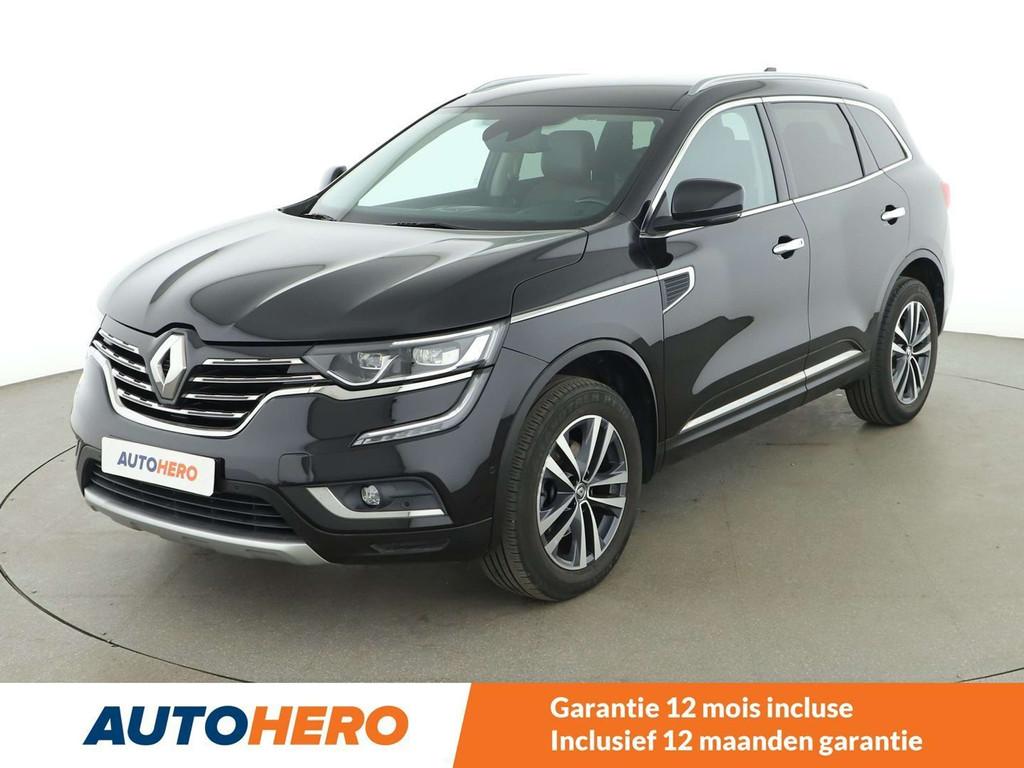 Renault Koleos 2.0 dCi Energy Intens 4x4 (bj 2018), Auto's, Renault, Koleos, Zwart, Leder, Bruin