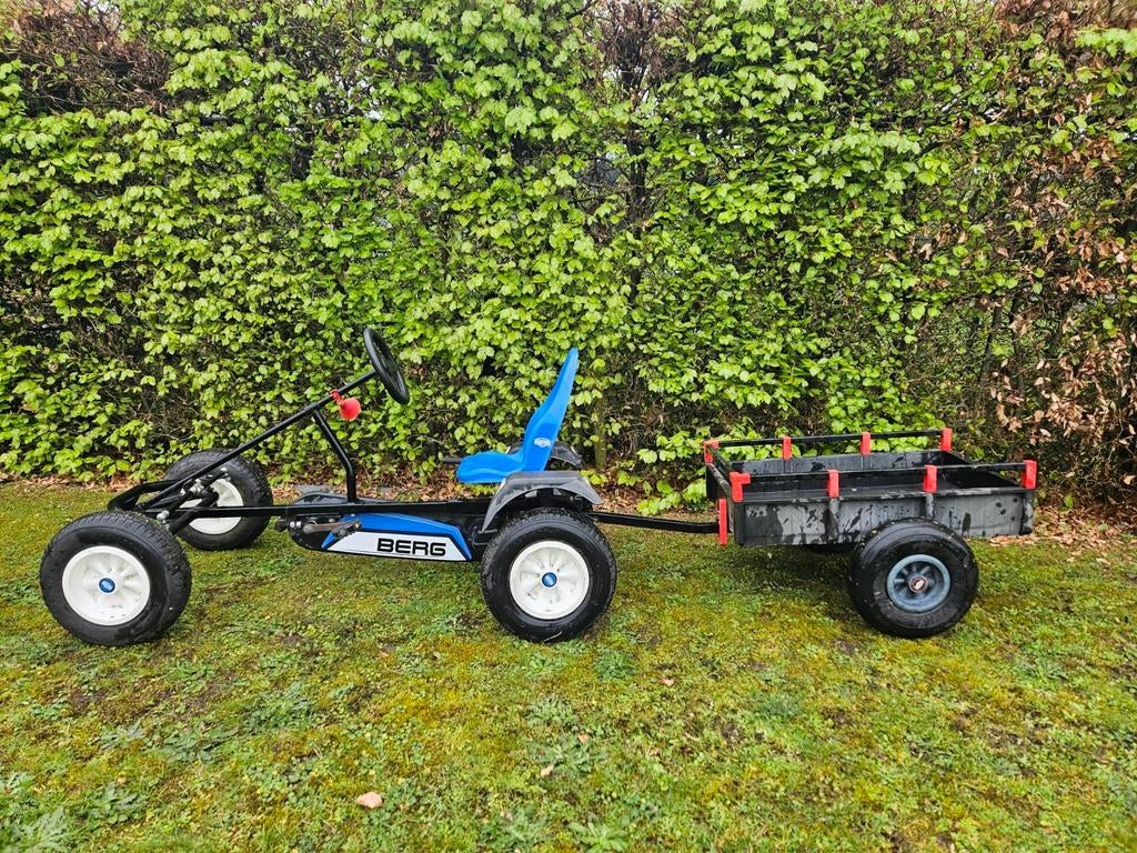 Berg Gocart XL met extra zitje en aanhangwagen, Enfants & Bébés, Jouets | Extérieur | Go-cart & Cuistax, Berg, Enlèvement