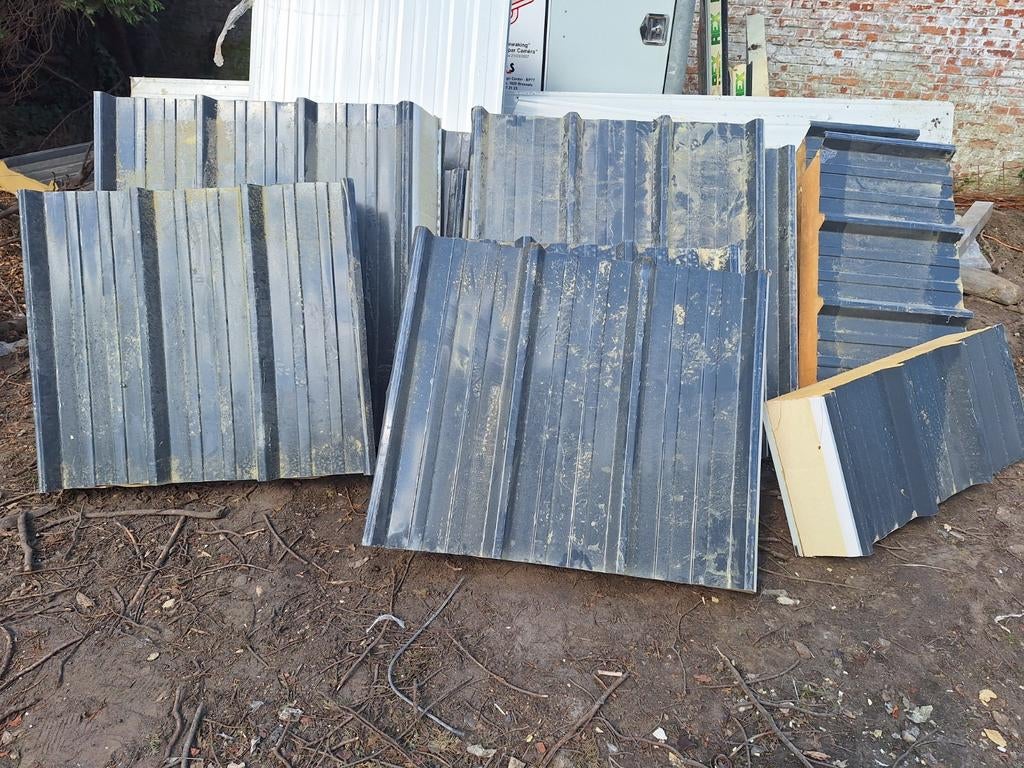 Gratis reststukken sandwichpanelen!, Ophalen