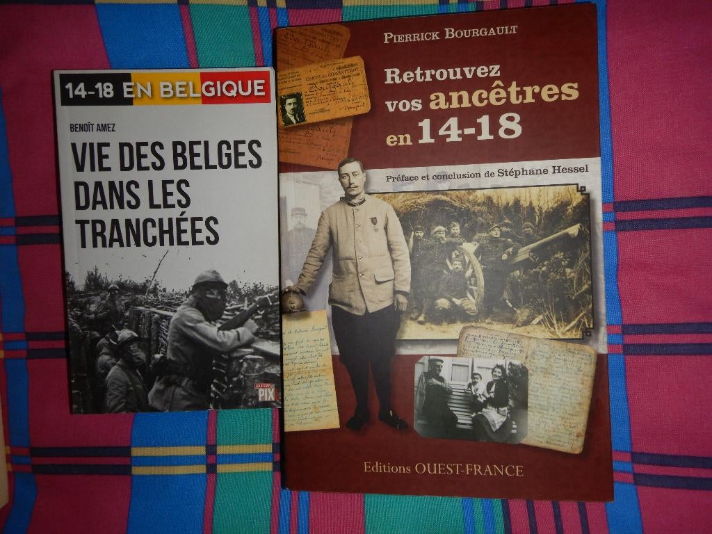 Duo de Livres sur la Guerre 14-18., Livres, Enlèvement ou Envoi, Comme neuf