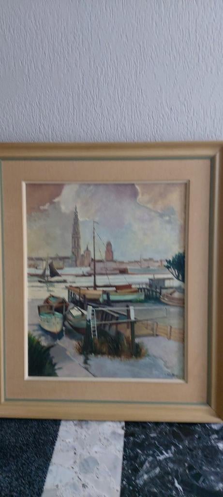 Schilderij, Antiek en Kunst, Kunst | Schilderijen | Klassiek, Ophalen