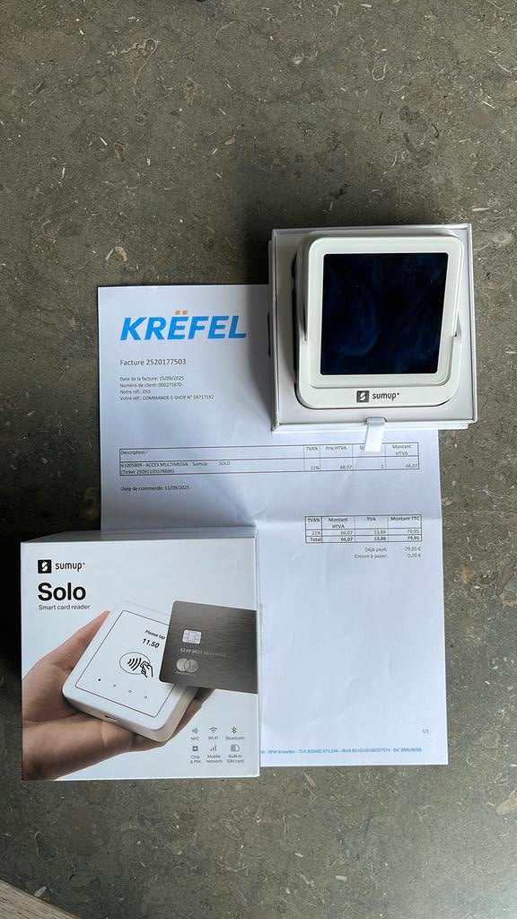 Sumup solo, Ophalen of Verzenden