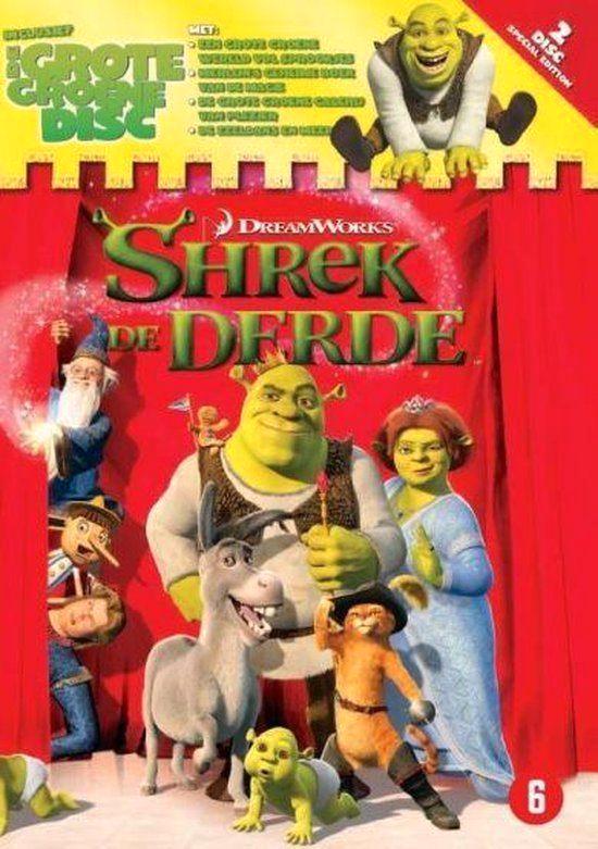 Dvd - Shrek de derde ( 2 disc edition ), Cd's en Dvd's, Dvd's | Tekenfilms en Animatie, Ophalen of Verzenden