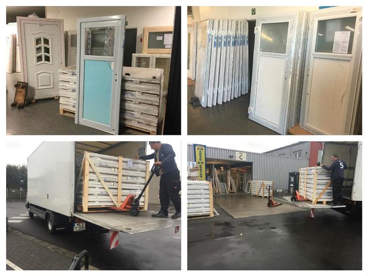 Déstockage des portes et des châssis en pvc, Bricolage & Construction, Châssis & Portes coulissantes, Neuf, Vitre comprise, Enlèvement