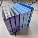 7 klasseermappen (rug 5 cm), Ophalen of Verzenden