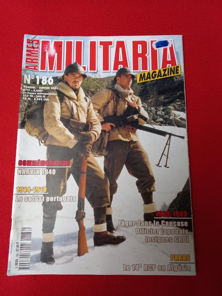MILITARIA Magazine Nr. 186, Comme neuf, Deuxième Guerre mondiale, Enlèvement, Armée de terre