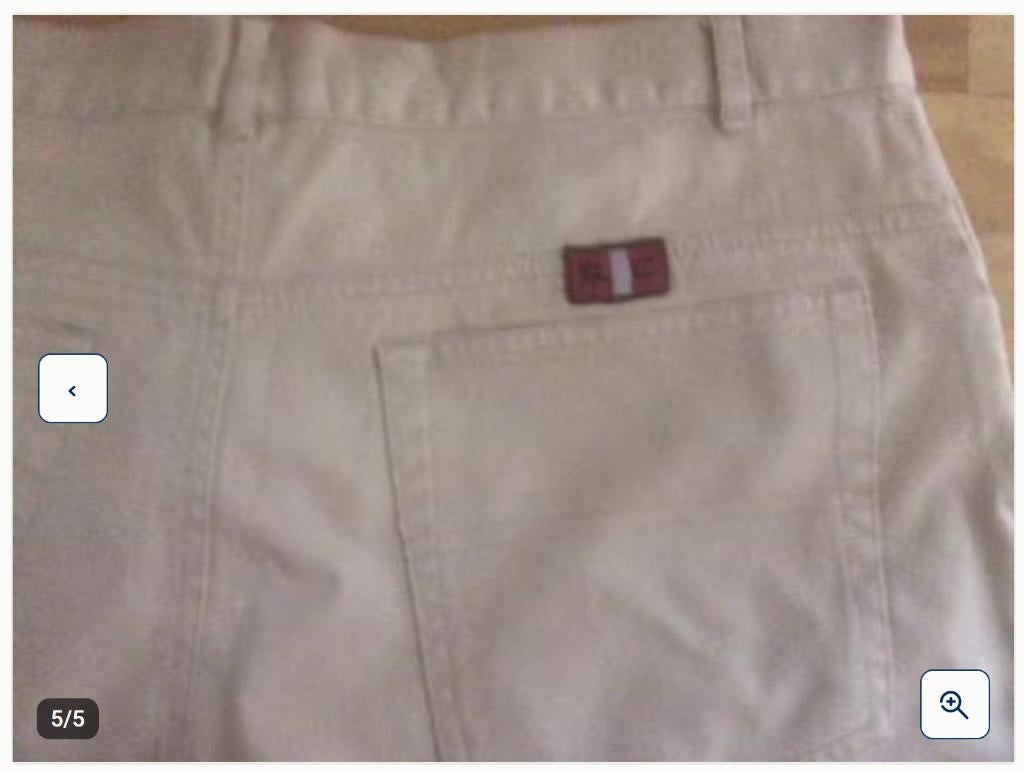 Jeans taille 46, Enlèvement ou Envoi, W32 (confection 46) ou plus petit, Comme neuf, Blanc