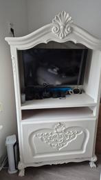 Zware eiken? kast leeuwenpootjes, Antiek en Kunst, Ophalen