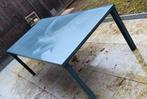 Terrastafel en stoelen, Ophalen, Gebruikt, Aluminium, 8 zitplaatsen