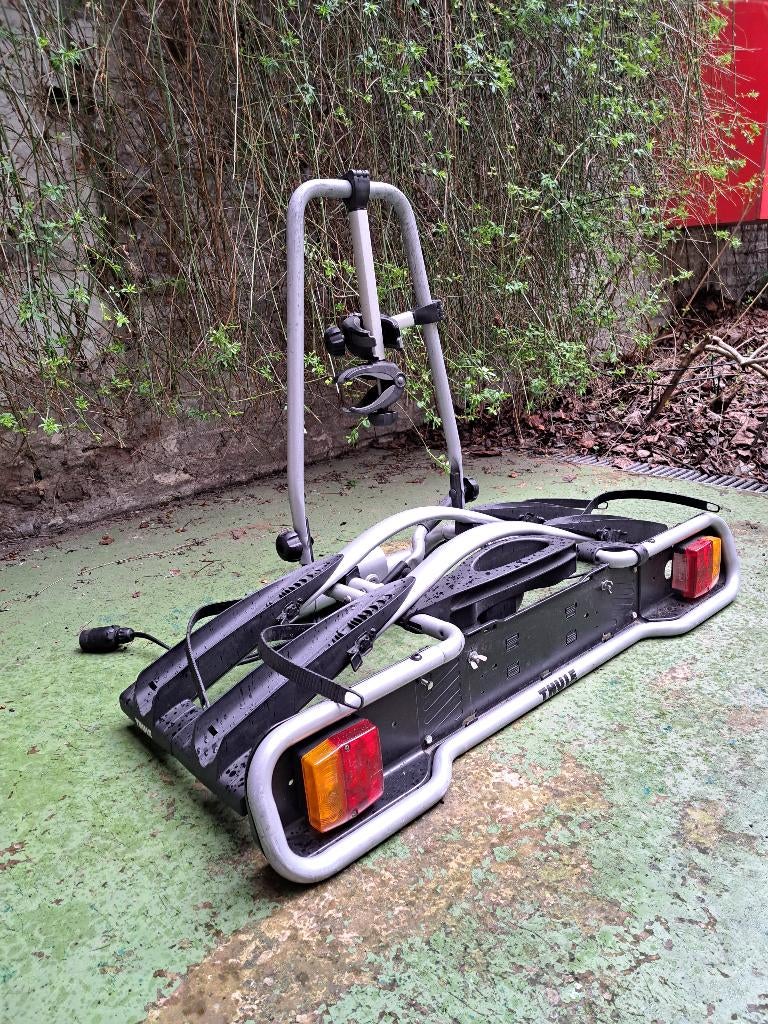 Fietsendrager Thule voor 2 fietsen, Autos : Divers, Porte-vélos, Utilisé, Support d'attelage, 2 vélos, Vélo électrique, Enlèvement