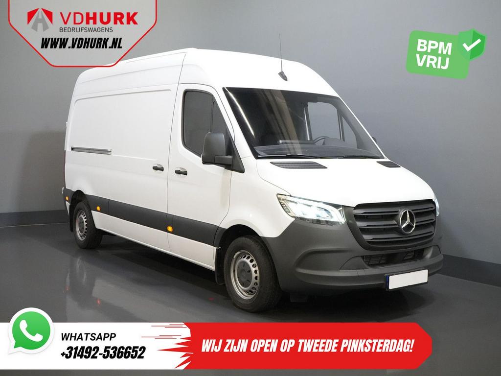 Volkswagen Crafter (MB Sprinter 211) (DEMO) Aut. L2H2 BPM VR, Auto's, Automaat, Parkeercamera, Wit, Bedrijf