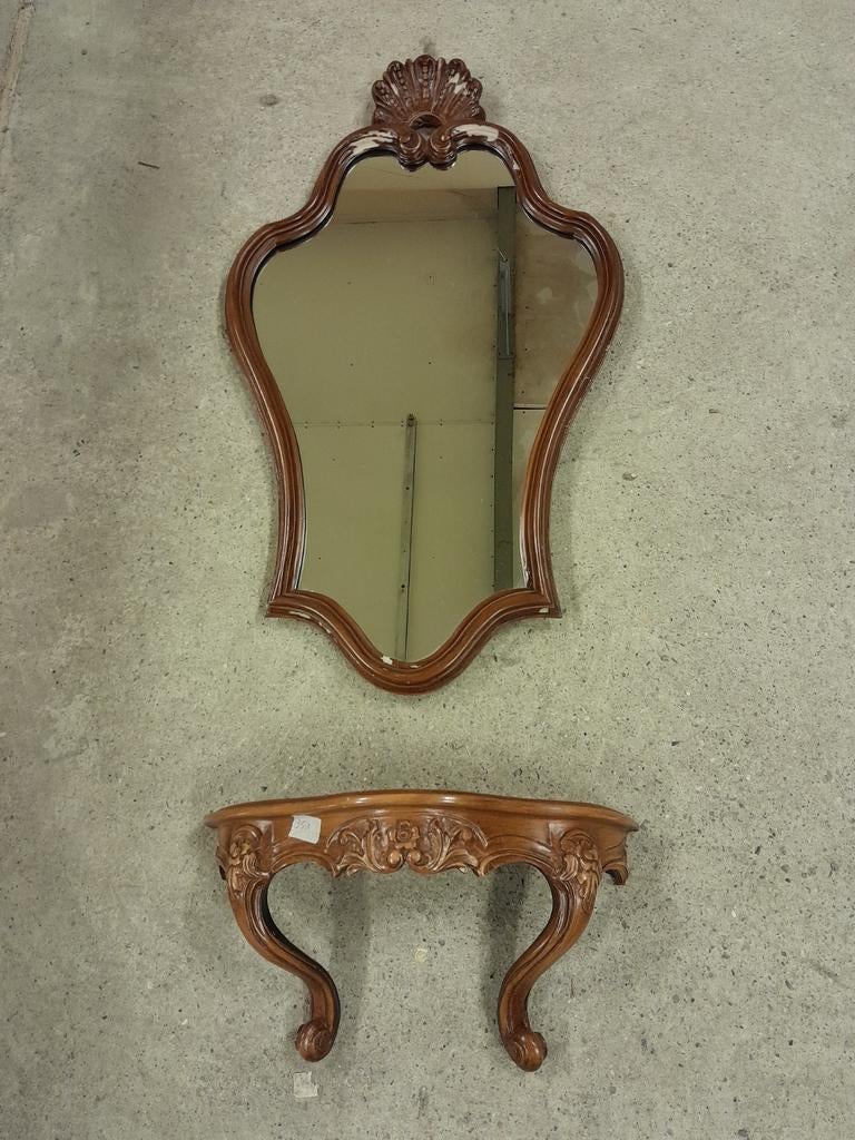 Console met spiegel, Enlèvement