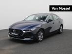 Mazda 3 2.0 e-SkyActiv-X M Hybrid 180 BOSE | STUUR- EN ZETEL, Auto's, Voorwielaandrijving, Stof, 4 cilinders, Blauw