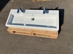 Duravit dubbele waskom met Axor kraanwerk, Bricolage & Construction, Enlèvement, Comme neuf