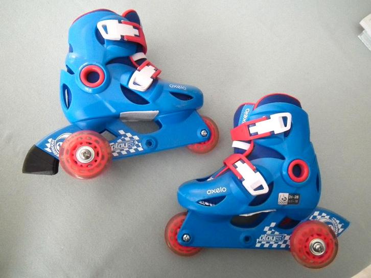 Patins à roulettes OXELO - Play 3 - pointure 26 -28, Enfants & Bébés, Jouets | Extérieur | Patins à roulettes, Comme neuf, Enfants