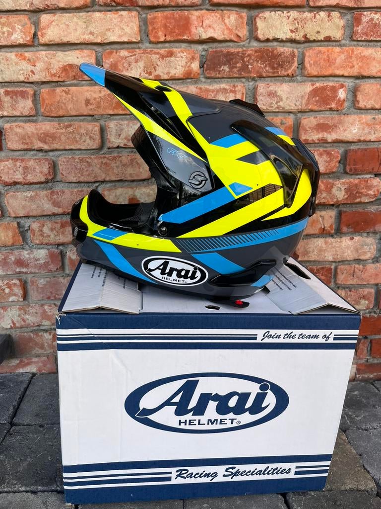 cross/offroadhelm arai, Motoren, Ophalen of Verzenden, XS, Offroadhelm, Arai