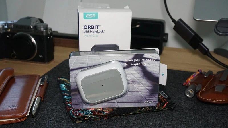 AirPods Pro 2, hybride ESR-hoesje, Ophalen of Verzenden, Gebruikt, Bescherming, Apple iPhone